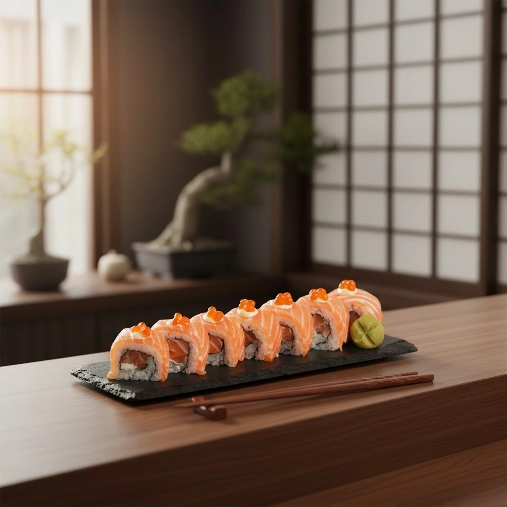Double Decker Salmon Rolls